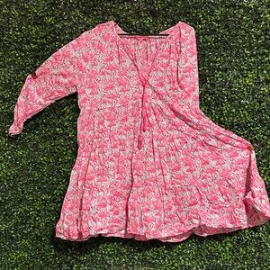 Pink Flamingo Dress